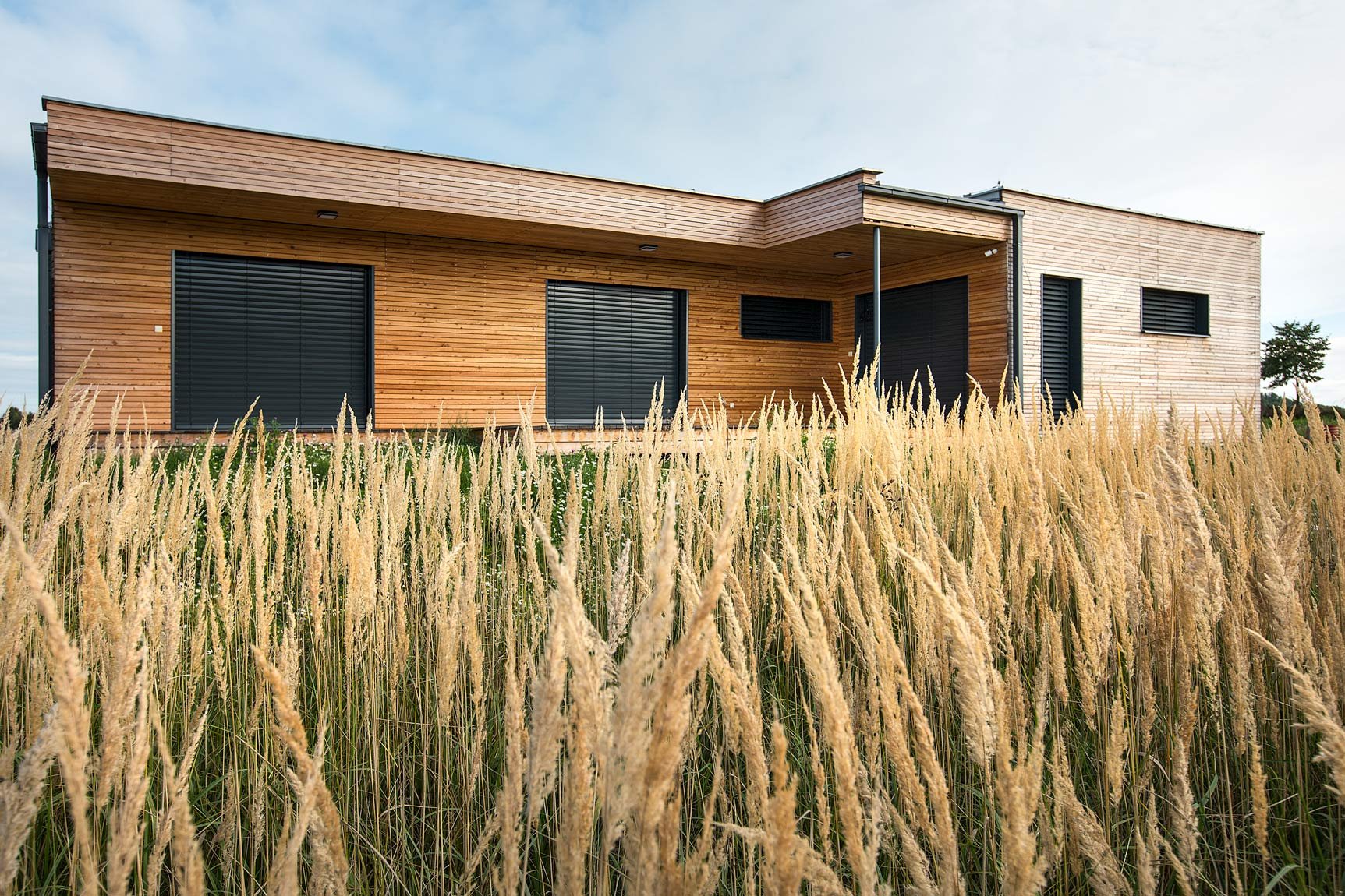 Pasivní dřevostavba Vrbátky