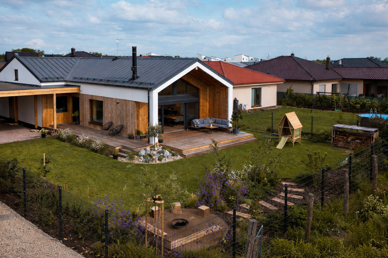 Pasivní dřevostavba v Pasohlávkách